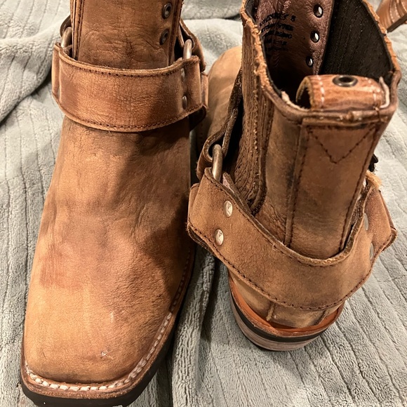 Freebird by Steven WHISKEY brown distress size - Picture 1 of 4